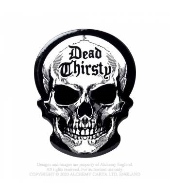 Alchemy Gothic Dead Thirsty Skull Coaster